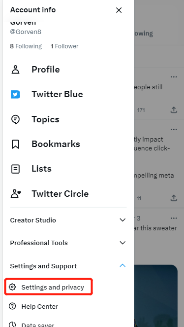 推特手机版中文设置教程1