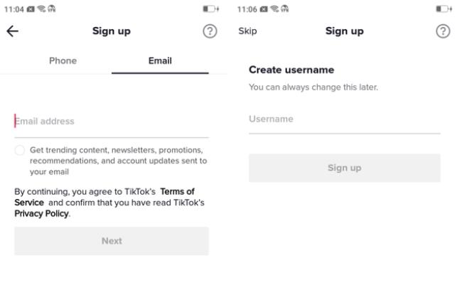 TikTok账号注册步骤
