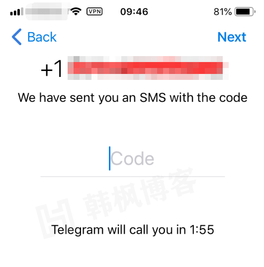 图片[3]-怎么注册Telegram（电报）账号保护隐私：教你用Google Voice号码注册-庆虎资源网