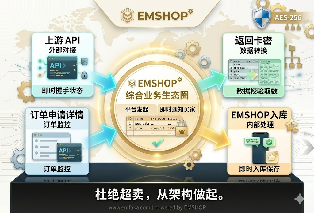 【更新预告】EMSHOP上游对接将支持即时返回型发货模式