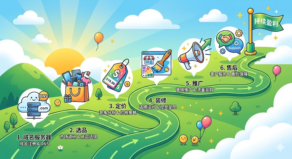 从0到1搭建你的第一个自动发卡站：EMSHOP新手运营完全指南-EMSHOP发卡官网