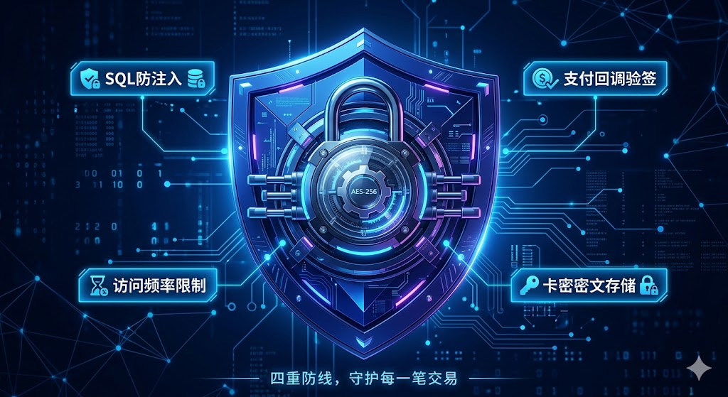 EMSHOP发卡系统安全白皮书：自动发卡平台如何抵御卡密盗刷与恶意攻击